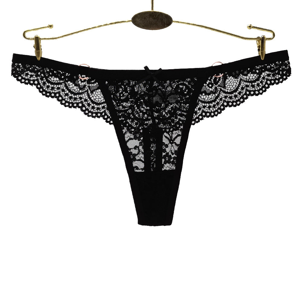 Thong Sexy Lace Cutout Ladies Thong