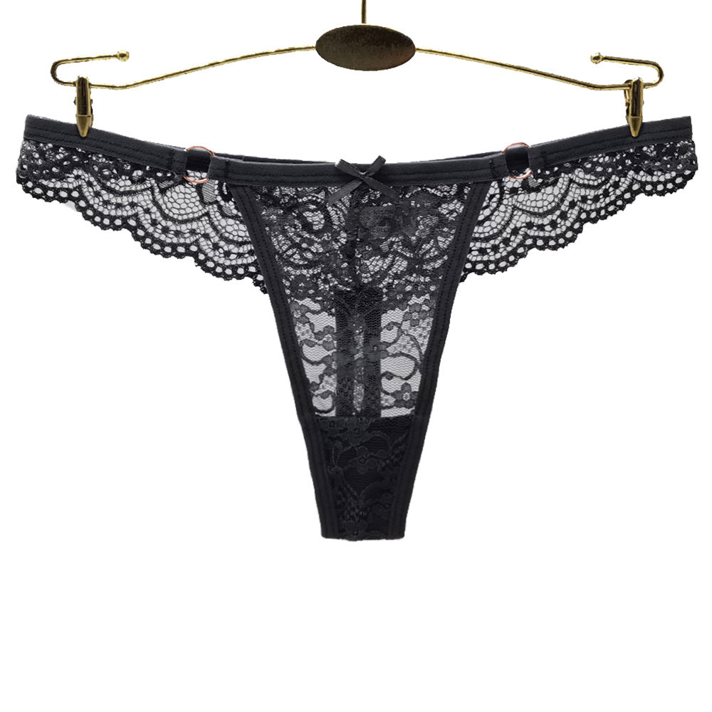 Thong Sexy Lace Cutout Ladies Thong