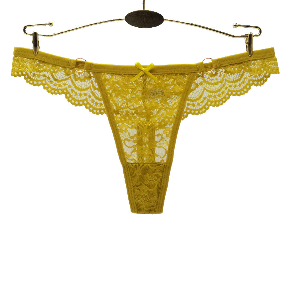 Thong Sexy Lace Cutout Ladies Thong